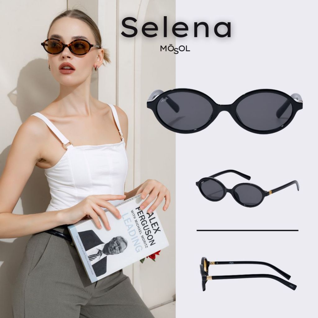 MOSOL | แว่นตากันแดด รุ่น 'Selena' แว่นกันแดด UV400 ช่วยปกป้องดวงตาจากแสงแดด
