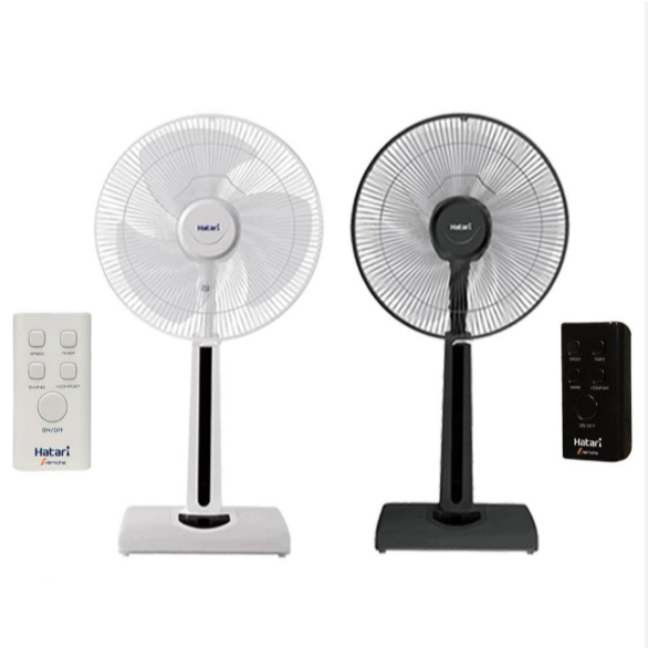 HATARI พัดลมปรับระดับ 16 นิ้ว HT-S16R2  พร้อมรีโมท พัดลม ฮาตาริ มีรีโมท ปรับระดับ