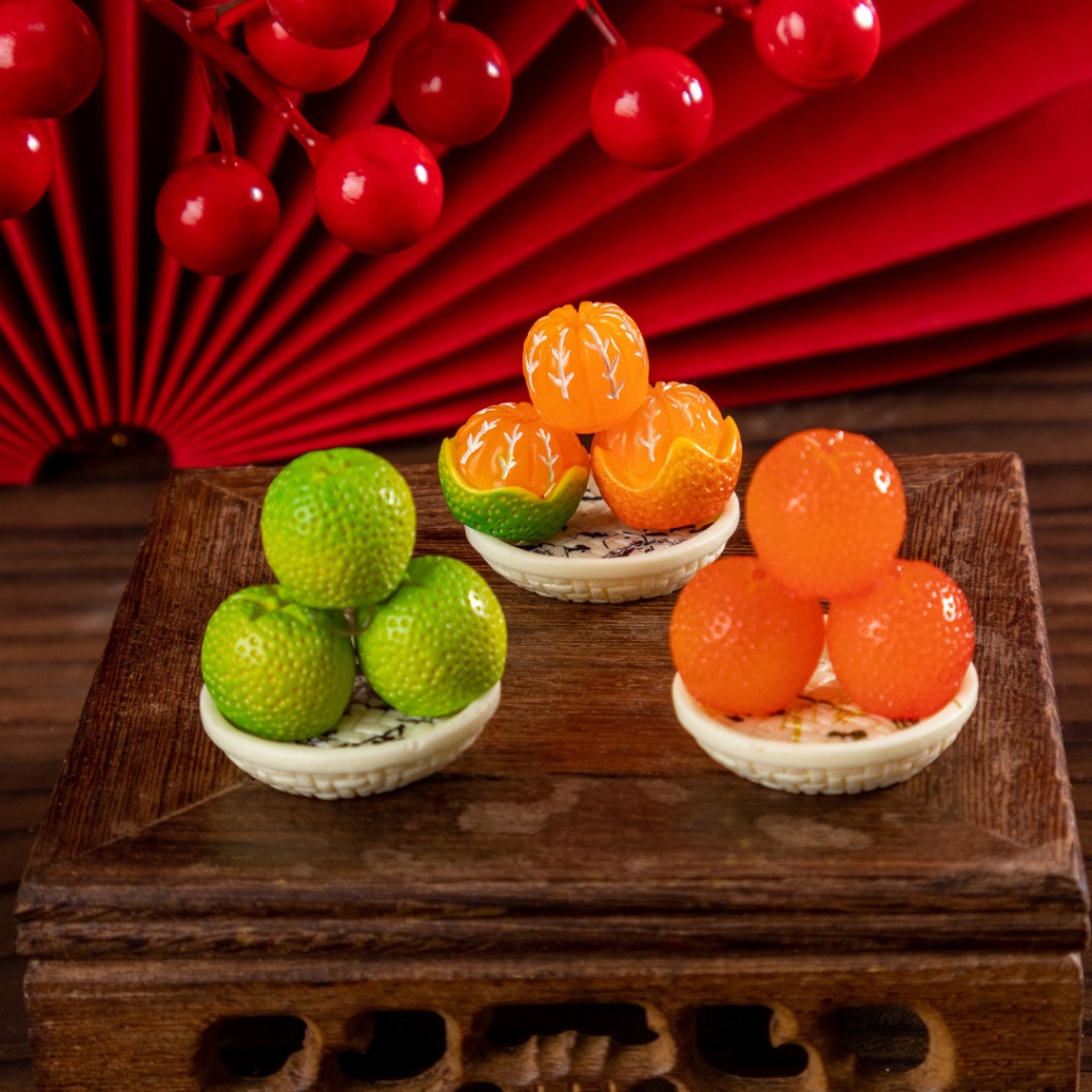 j399 ่จานลายจีนของจิ๋วของเล่นจำลองแพ็คละ10ชิ้น