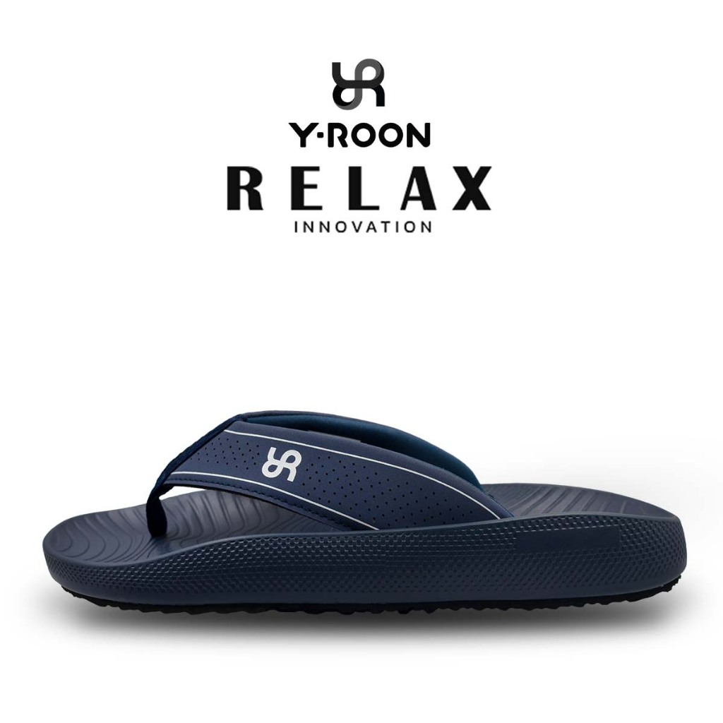 (New Arrival) รองเท้าแตะเพื่อสุขภาพ Y-Roon(วัยรุ่น) แบบหูคีบ ป้องกันรองช้ำ  กระจายน้ำหนักได้ดี รุ่น Relax