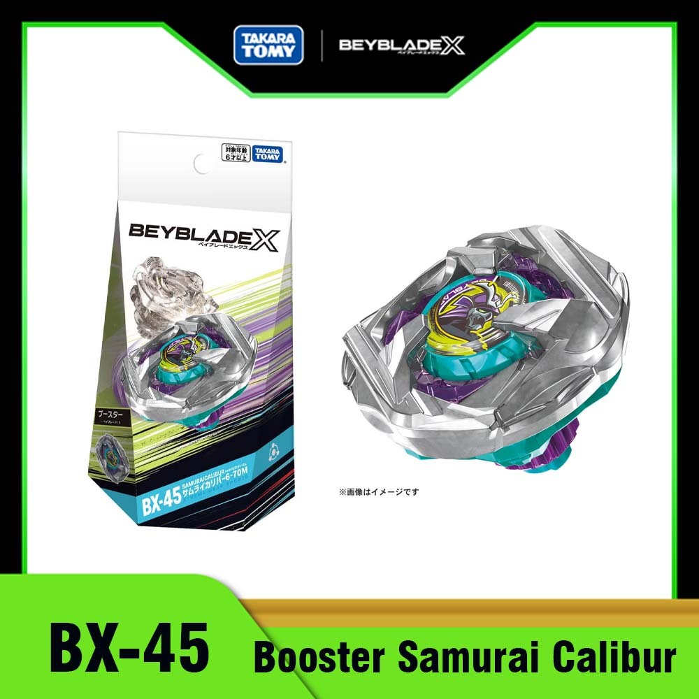 Beyblade BX-45 Booster Samurai Calibur