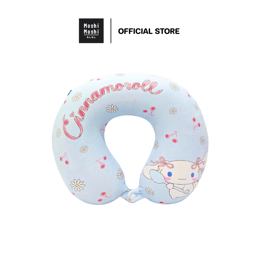 Moshi Moshi หมอนรองคอเมมโมรี่โฟม ลาย Cinnamoroll ลิขสิทธิ์แท้จากค่าย Sanrio รุ่น 6100005838