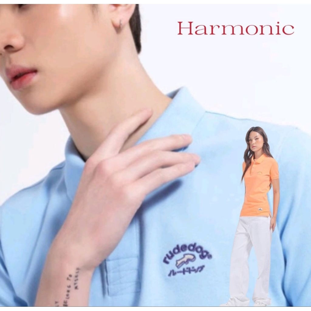 Rudedog เสื้อโปโล รุ่น Harmonic แท้ 100%