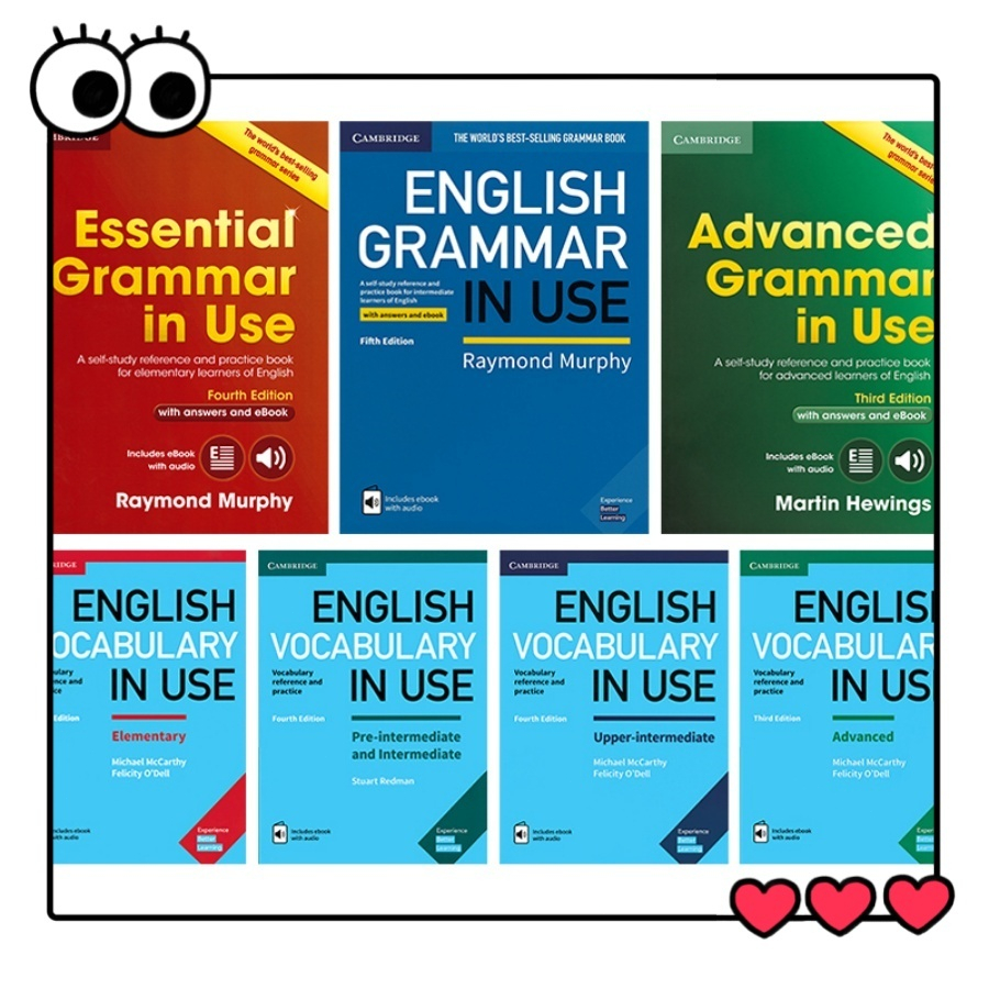 Cambridge Series English Grammar/Vocabulary in Use หนังสือการศึกษา