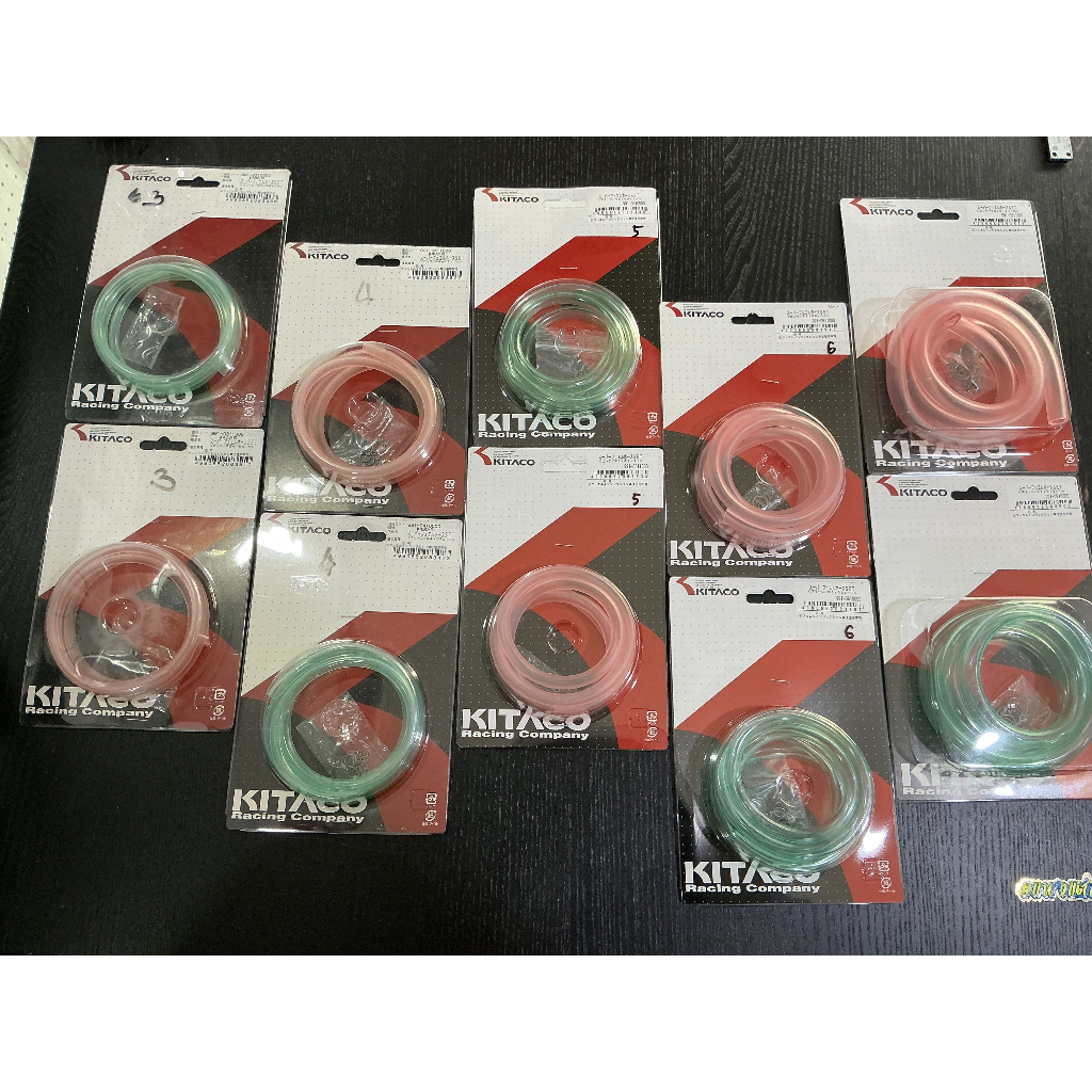 KITACO สายน้ำมัน 3-4-5-6-8 มิล ทนออกเทน E85 แก๊สโซฮอล์ เจ็ทสกี มอเตอร์ไซค์ (08)Kitaco - รูปที่ 2