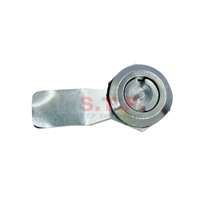 กุญแจกลมเงิน 22 mm. (รุ่น 176-03) (กุญแจตู้ไฟฟ้า/ตู้สวิชท์บอร์ด)