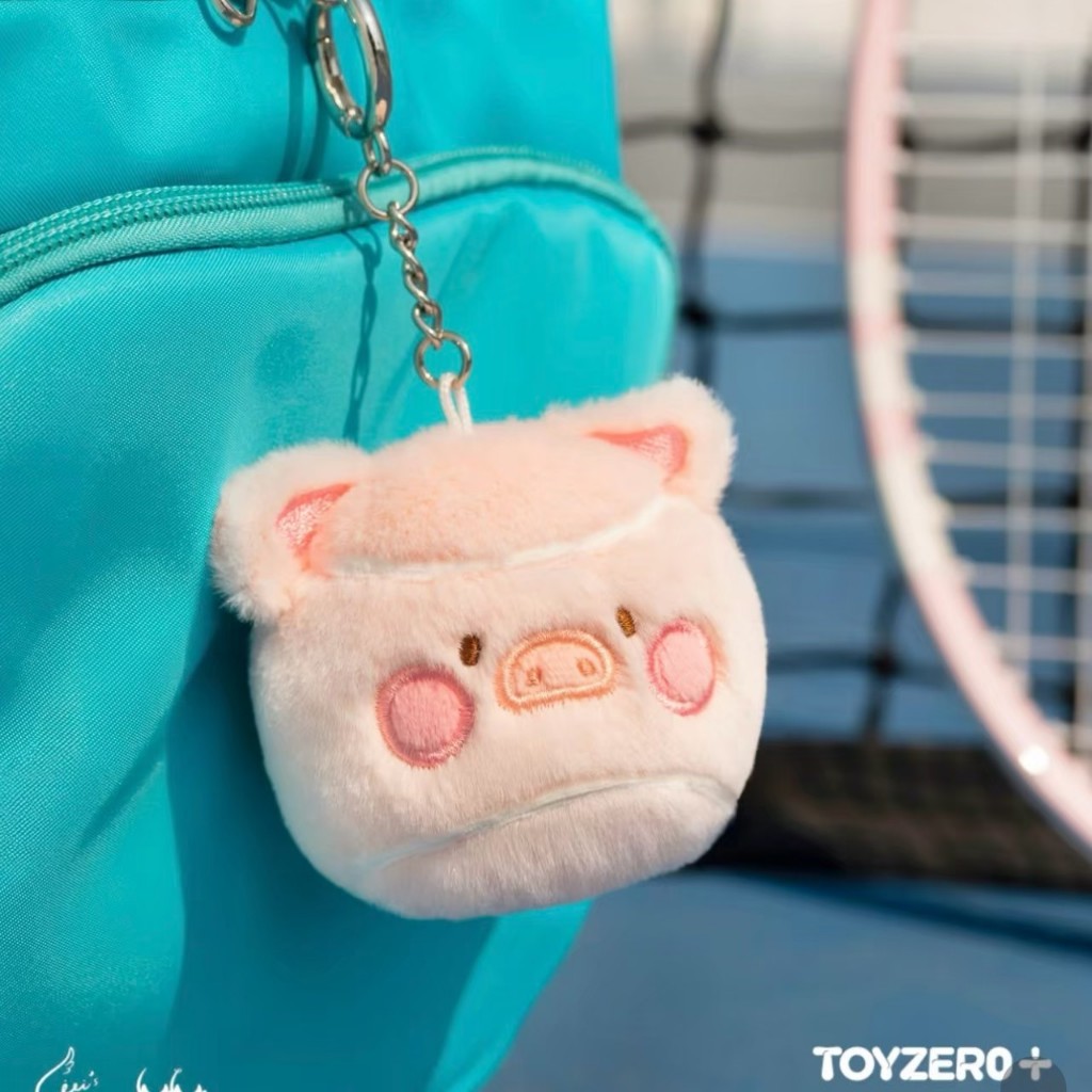 ส่งจากไทย  LuLu The Piggy Tennis Collection หมูลูลู่ กระเป๋า ลูกเทนนิส ตุ๊กตาห้อยกระเป๋า ผ้าเช็ดเหงื่อ ของขวัญ 46190 ราคา ถูกที่สุด ดีลบีเคเค แกลเลอรีภาพที่ 5