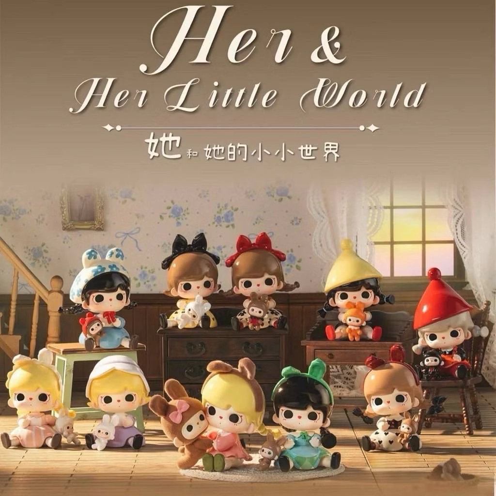 {ซื้อในไลฟ์มีโค้ดส่วนลด💯}🍨 พร้อมส่ง แบบสุ่ม TUTU BEAR Her & Her Little Wold