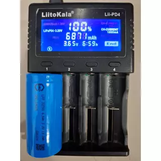 แบตเตอรี่ ลิเธียมฟอสเฟส LiFePo4 32700 3.2V 6000mAh ความจุแท้