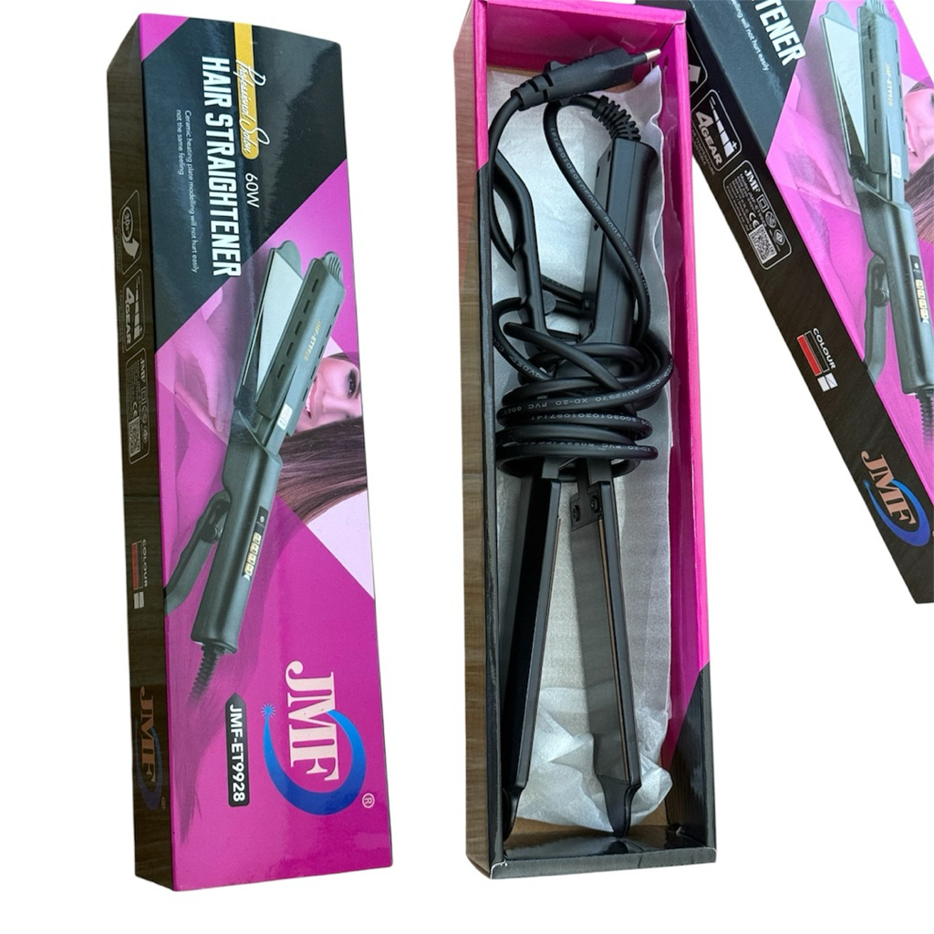**มือสอง** JMF-ET9928 เครื่องหนีบผม ที่หนีบผมตรง ยืดผมตรง