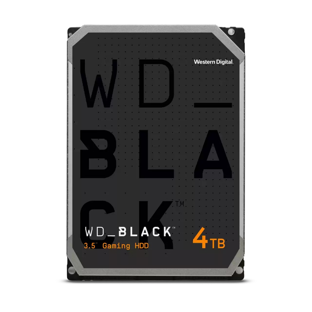 4TB 3.5" HDD WD BLACK - 7200 RPM  256MB WD4006FZBX