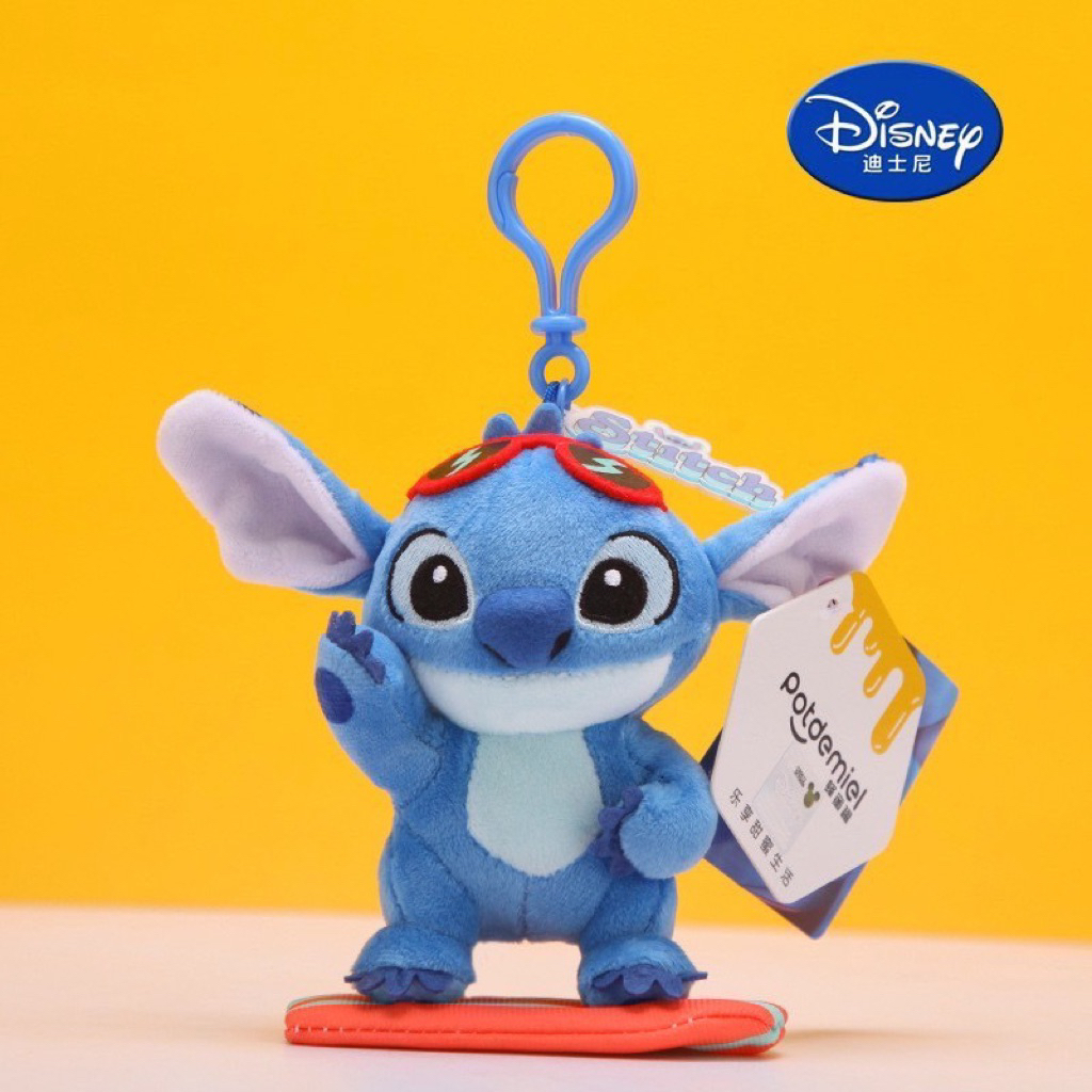 พวงกุญแจ Stitch เซิร์ฟบอร์ด ลิขสิทธิ์แท้