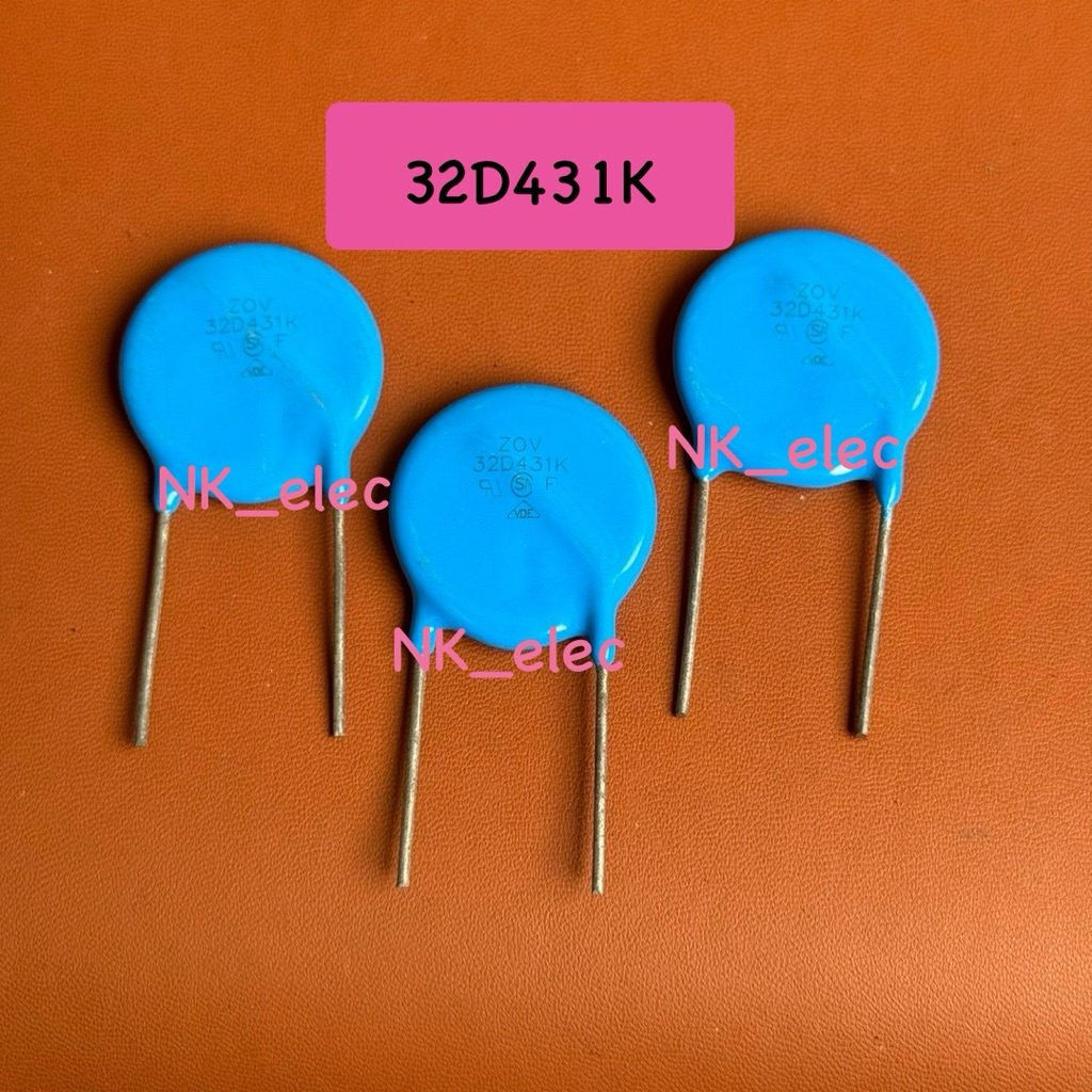 VARISTOR วาริเตอร์ 32D431K ราคาต่อ 1 ตัว มีสินค้าพร้อมส่งในไทย🇹🇭