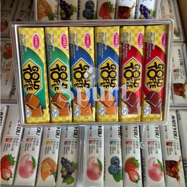 ซูกัสเคี้ยวหนึบรสผลไม้รวม (คละรสแพค30ชิ้น)