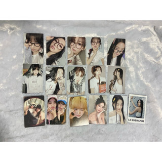 พร้อมส่ง le sserafim photocard การ์ดฟิมมี่