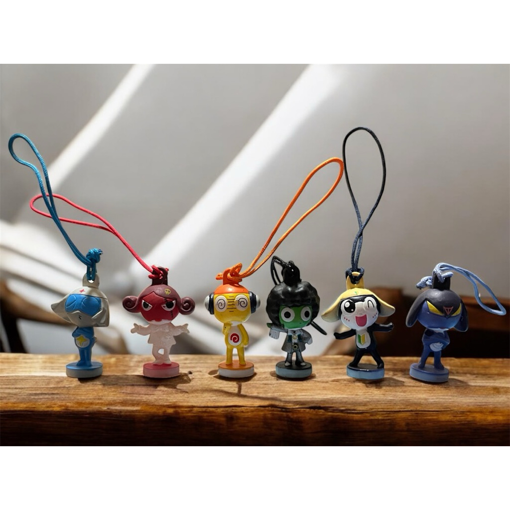 พวงกุญแจโมเดลเคโรโระ (keroro)