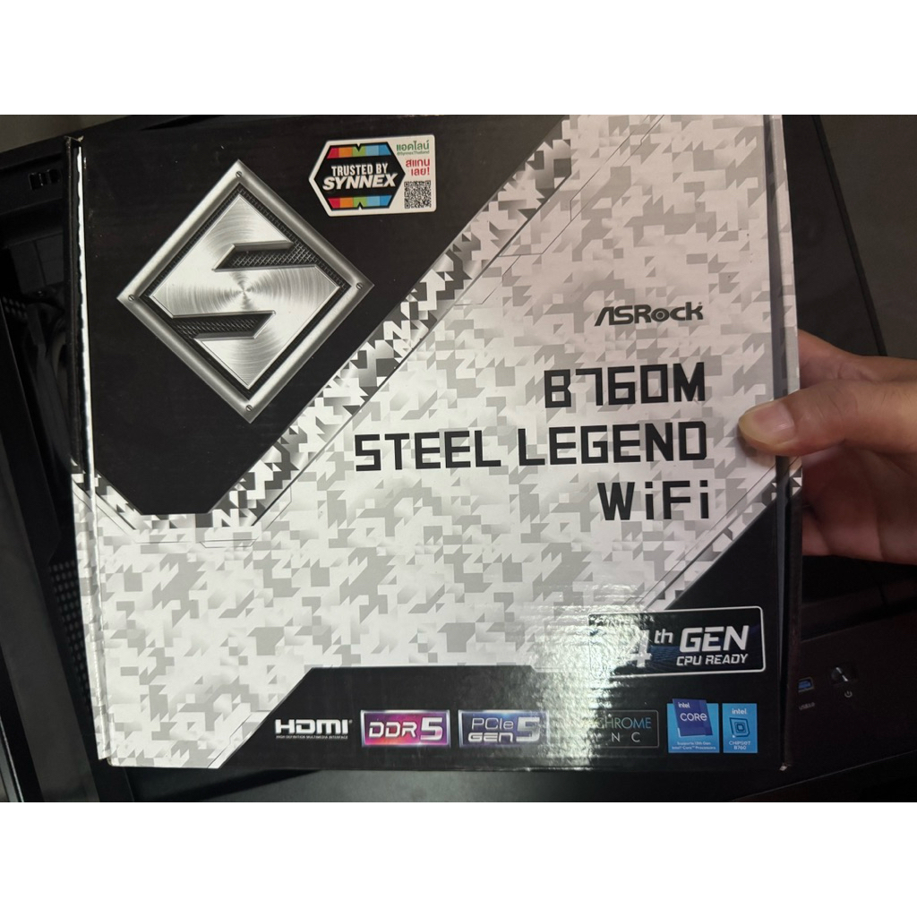 ASROCK B760M STEEL LEGEND WIFI (DDR5)