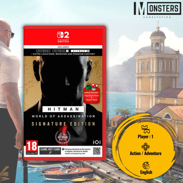 HITMAN World of Assassination [Nintendo Switch 2] [มือ1] (สินค้าพร้อมส่ง)