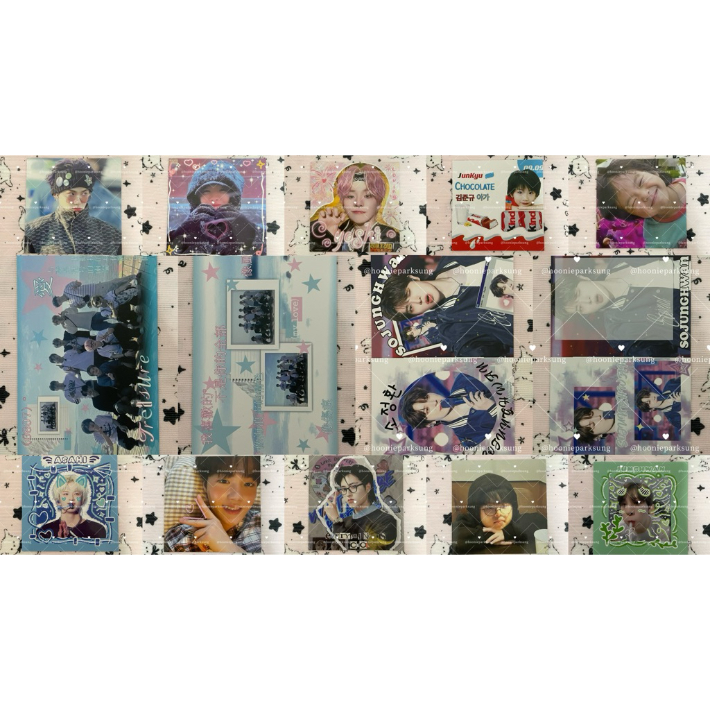 ของขวัญ ของแถม treasure รูปพิมพ์เอง แฟนเมด 💎 โปสการ์ด การ์ดสี่เหลี่ยม โฟโต้บูท