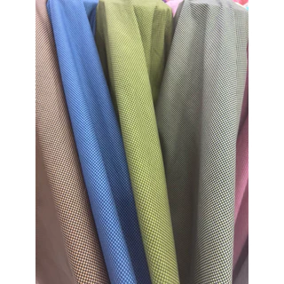 ผ้าคอตตอนพิมพ์ลายสก๊อตจิ๋วผ้าเมตรCS000256Cotton100%พิมพ์ลาย