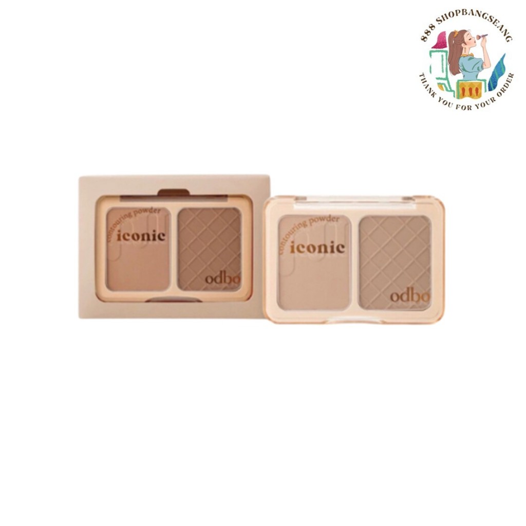 คอนทัวร์ โอดีบีโอ ODBO Iconic Contouring Powder OD1323