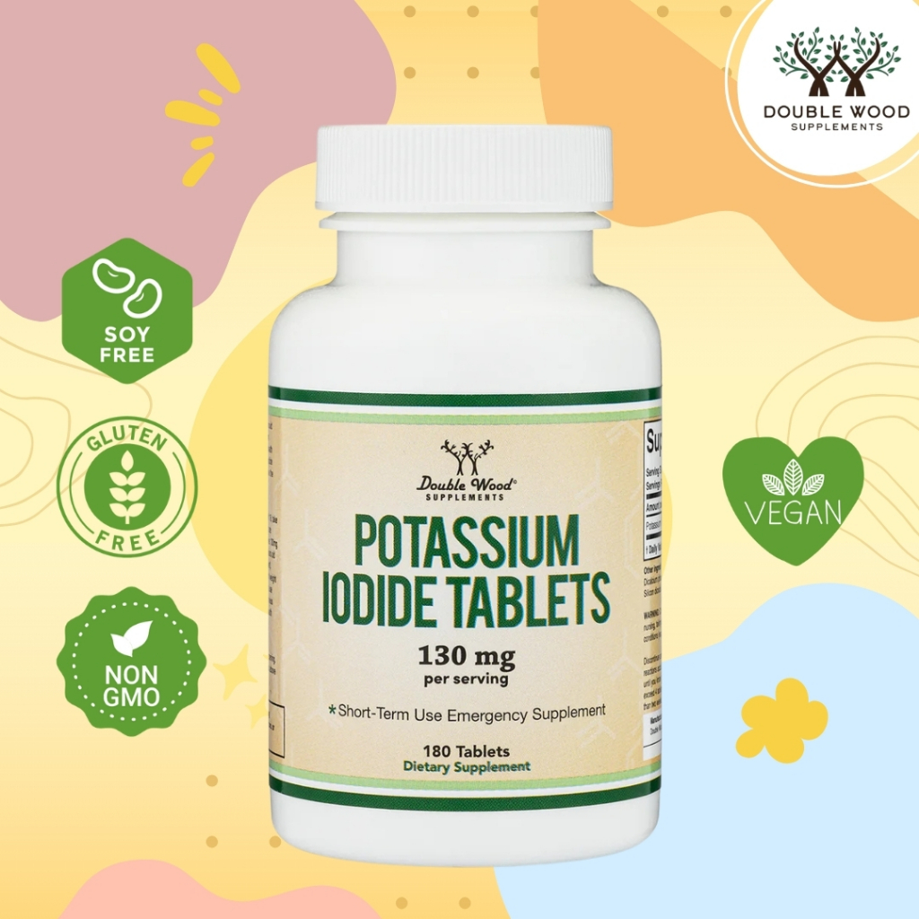Double Wood Potassium Iodide - 180 Tablets