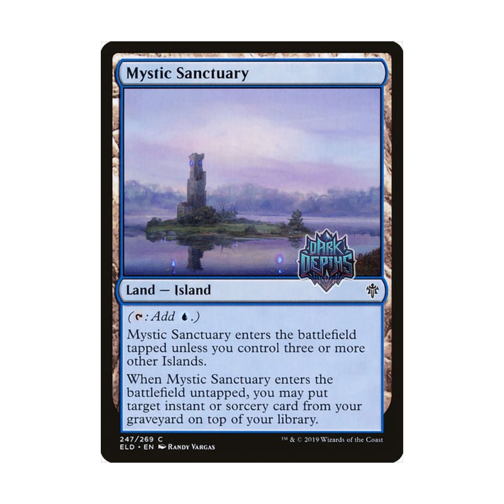 [MTG] Mystic Sanctuary [ELD] [LAND] [C] - Magic the Gathering SINGLES
