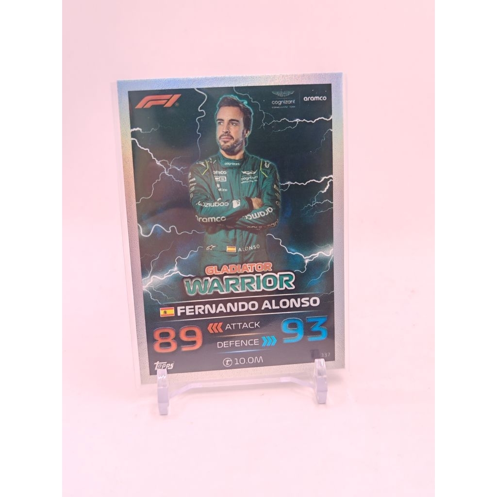การ์ด f1 topps turbo attax 2023 fernando alonso