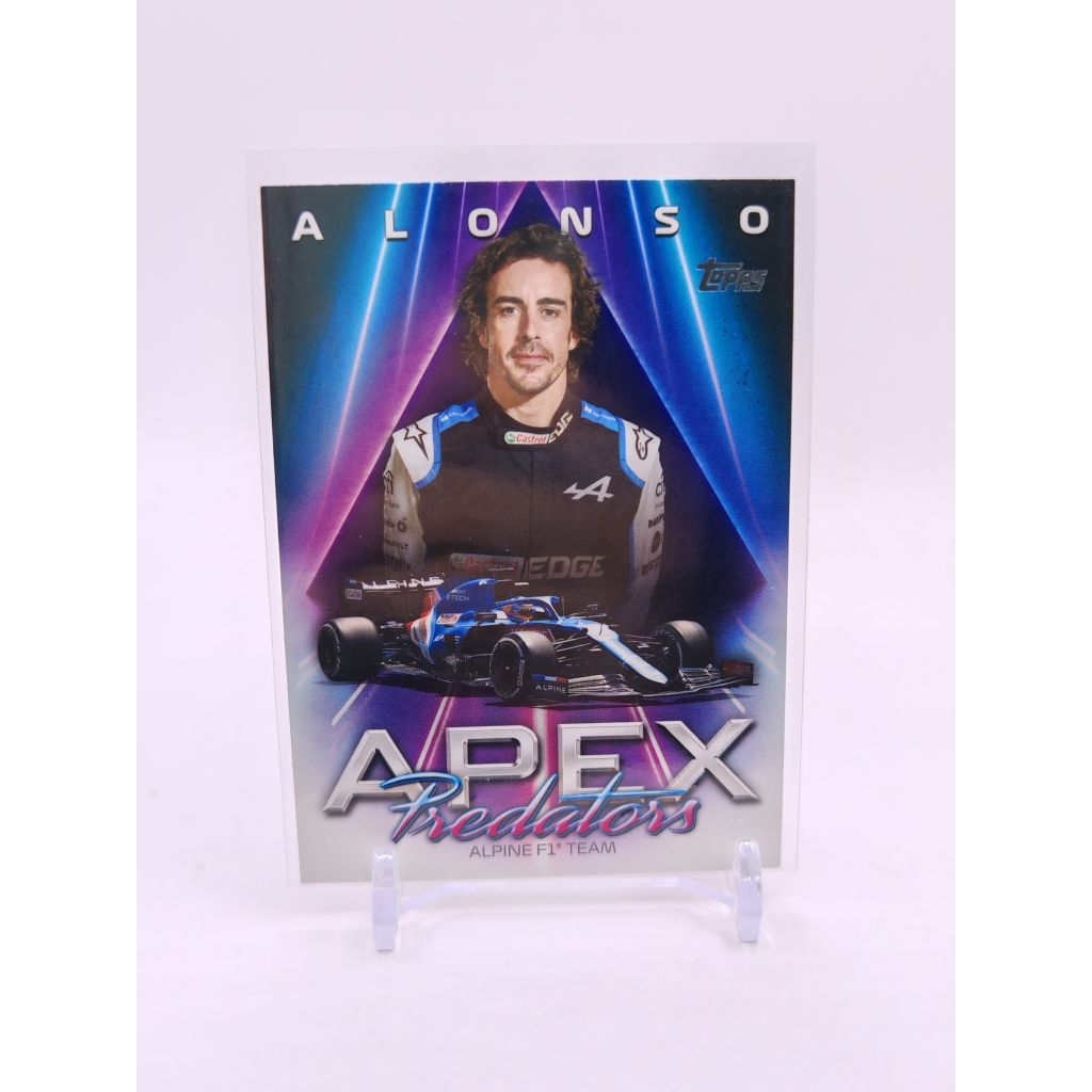 การ์ด f1 topps 2021 fernando alonso