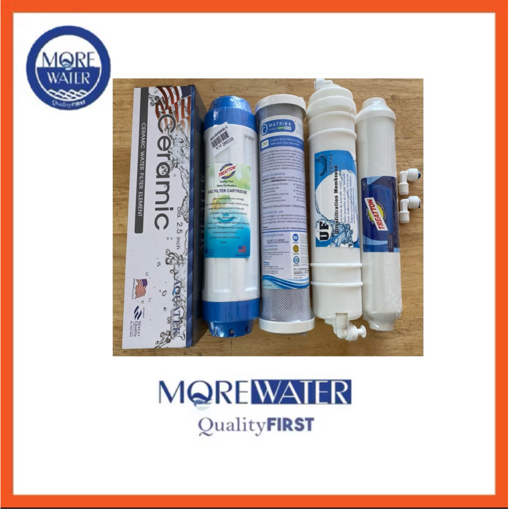 Set Ceramic Filter UF 5 Stages