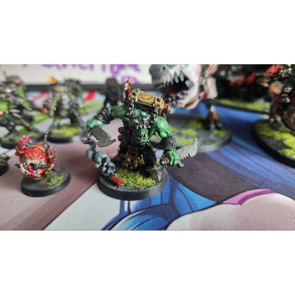 Warhammer 40k Ork Snikrot full paint มีตำหนิ