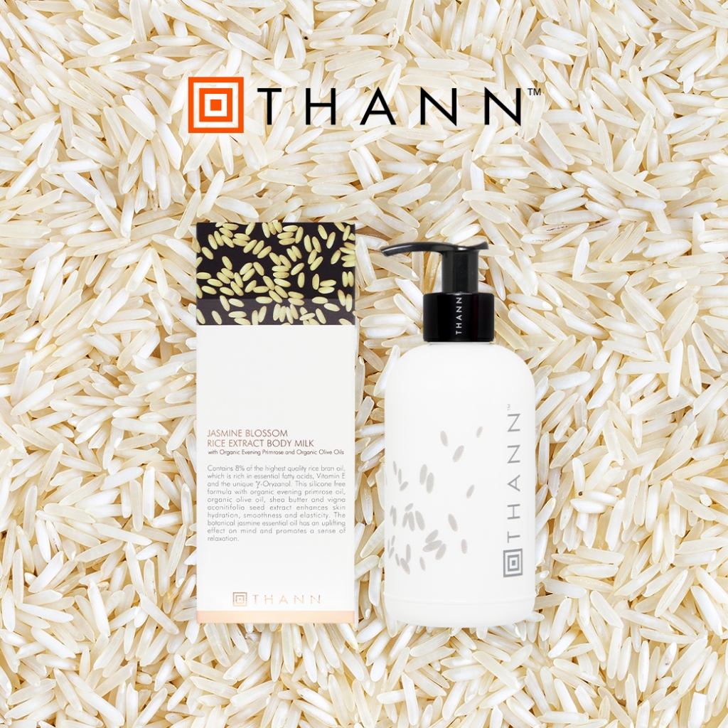 THANN Jasmine Blossom Rice Extract Body Milk 250ml.