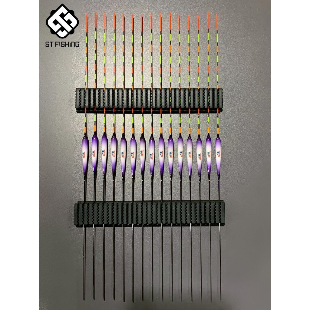 ทุ่นขนนก ST Fishing สีม่วง (งานตกรั้ง)