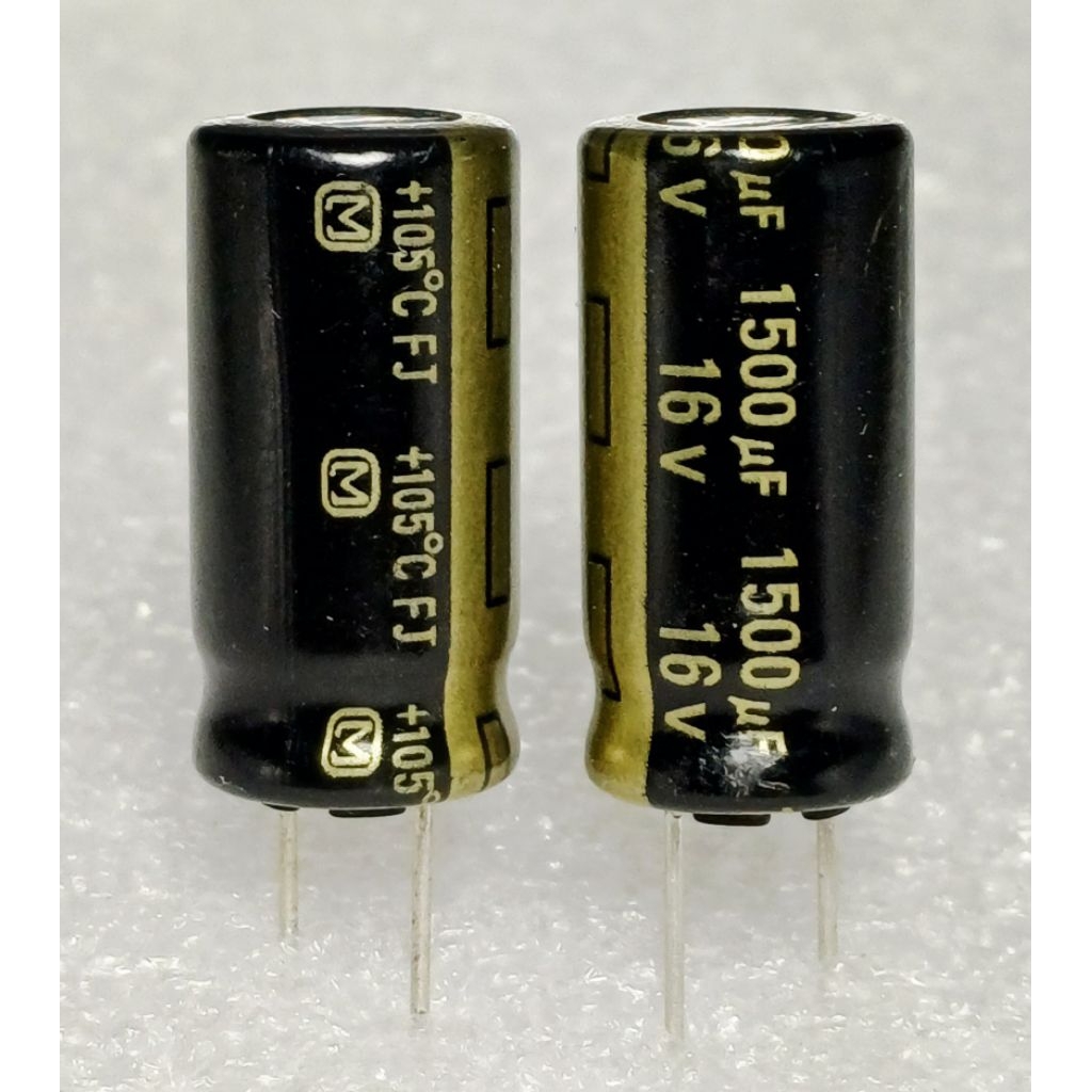 Panasonic FJ 1500uf 16v capacitor ตัวเก๋บประจุ คาปาซิเตอร์