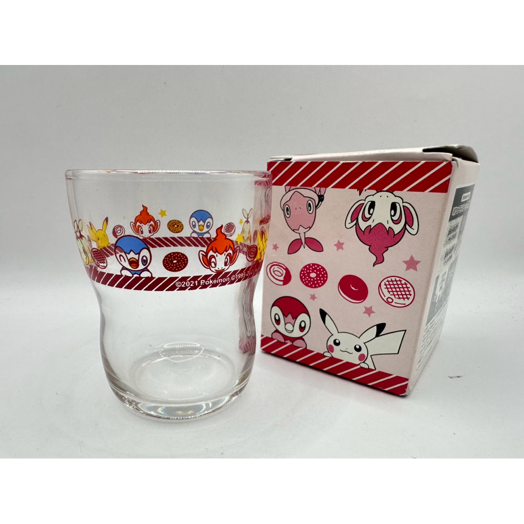 แก้วเล็ก Pokemon Legends X Mister Donut Glass
