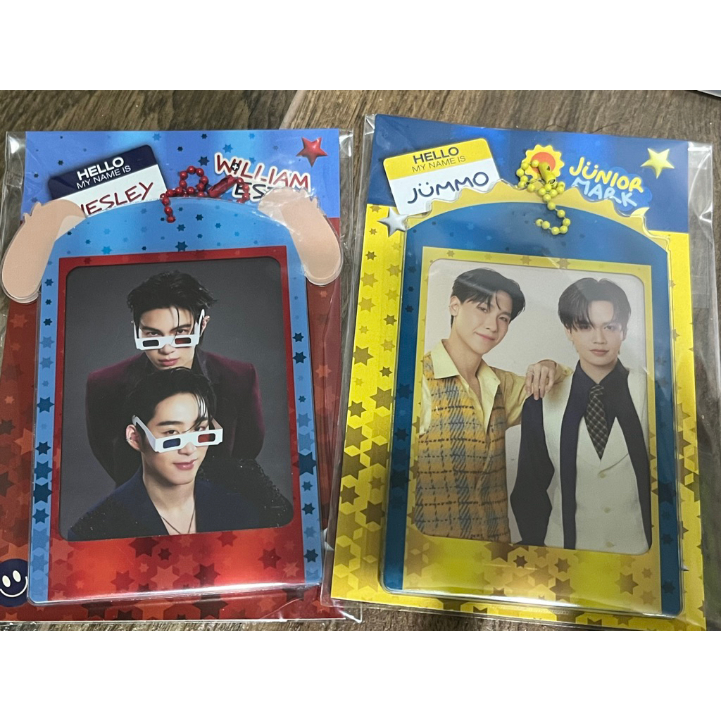 พร้อมส่ง card holder JUMMO/WESLEY GMMTV จูเนียร์มาร์ค วิลเลี่ยมเอส