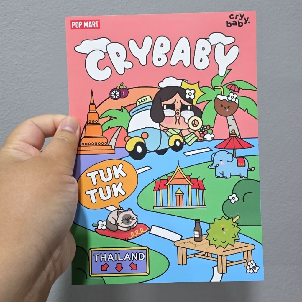 สติกเกอร์ CRYBABY TUK TUK