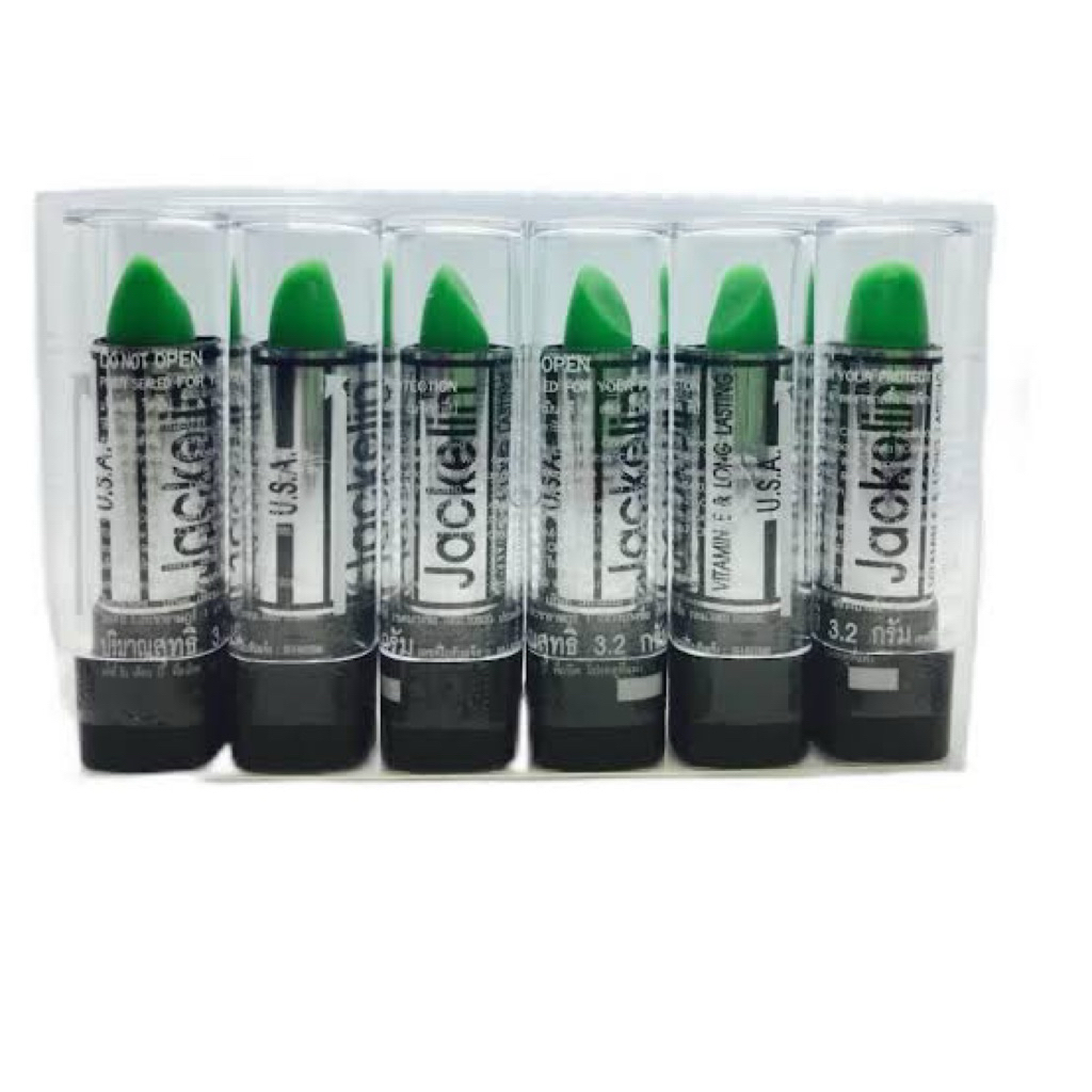 Jackelin Vitamin E ลิปเปลี่ยนสี (แพค6แท่ง)