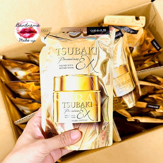 🌟 Tsubaki Premium EX Repair Hair Mask Refill 150g 🌟