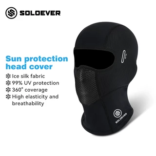 【TH การส่งสินค้า】SOLOEVER มาส์กป้องกันแสงแดด Face Mask ป้องกัรังสี UVไว BALACLAVA MASK ขี่มืออาชีพ