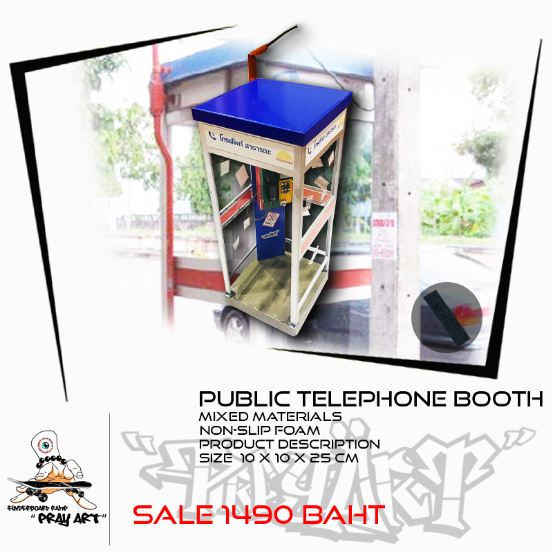 Pray Art Public Telephone Booth