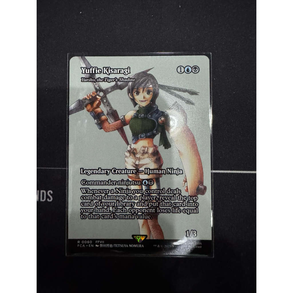 MTG Final Fantasy Through the Ages: Yuriko, the Tiger's Shadow (0060 - Yuffie Kisaragi)