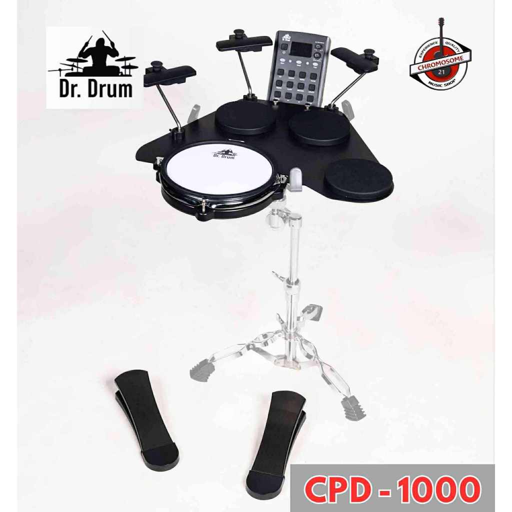 กลองไฟฟ้า Dr.Drum CPD-1000 Portable E-drum