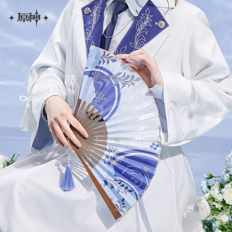 [Pre-order/อ่านรายละเอียดก่อนสั่ง] พัดจีน Kamisato Ayato