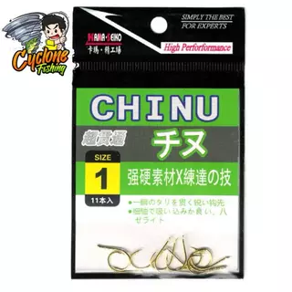 ตะขอ CHINU ทรงจินุ สีทอง