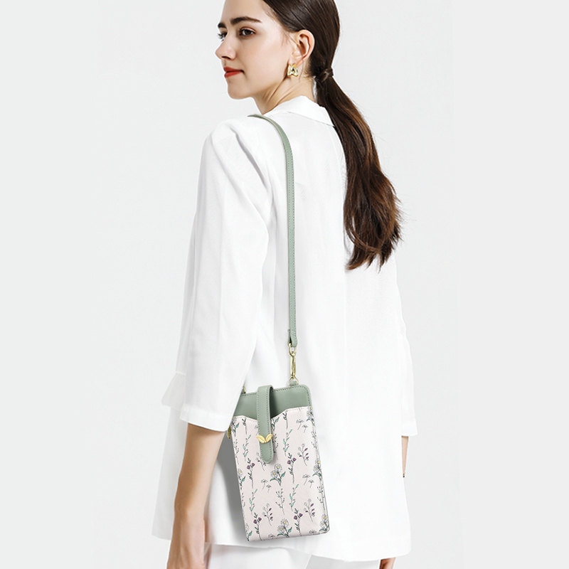 SUPHIAR ลายดอกไม้กระเป๋าสะพายข้างกระเป๋าผู้หญิง 2025 ฤดูร้อนใหม่ระดับไฮเอนด์ไหล่ความจุขนาดใหญ่กระเป๋าโทรศัพท์ - รูปที่ 2