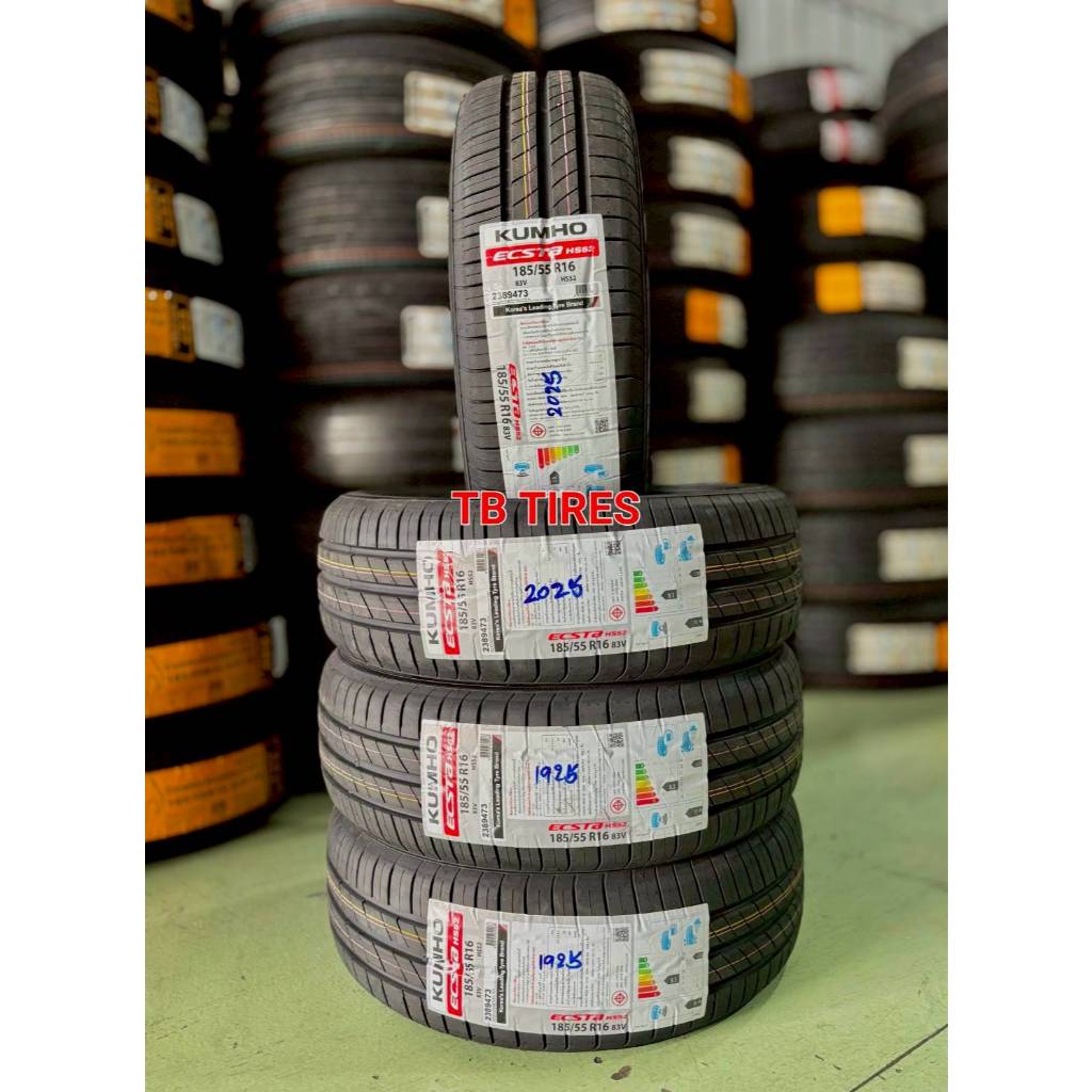 ยางรถยนต์ 185/55R16 HS52-KR // KUMHO (ยางใหม่ 2025)
