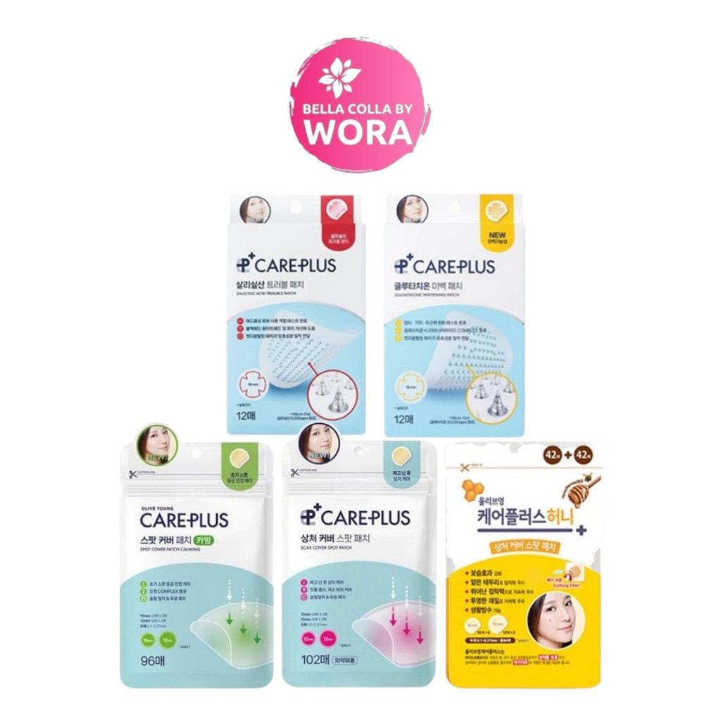 Olive Young Care Plus แผ่นแปะสิว โอลีฟ ยัง แคร์ พลัส / Olive Young Care Plus Micro Needle แผ่นแปะสิวแบบหัวเข็ม [1 ซอง]