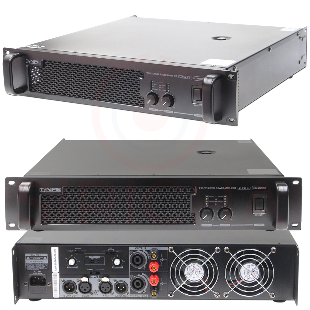 เครื่องขยายเสียง NPE รุ่น HX2600 มีครอสในตัว (Power Amp CLASS ab 600+600 วัตต์)