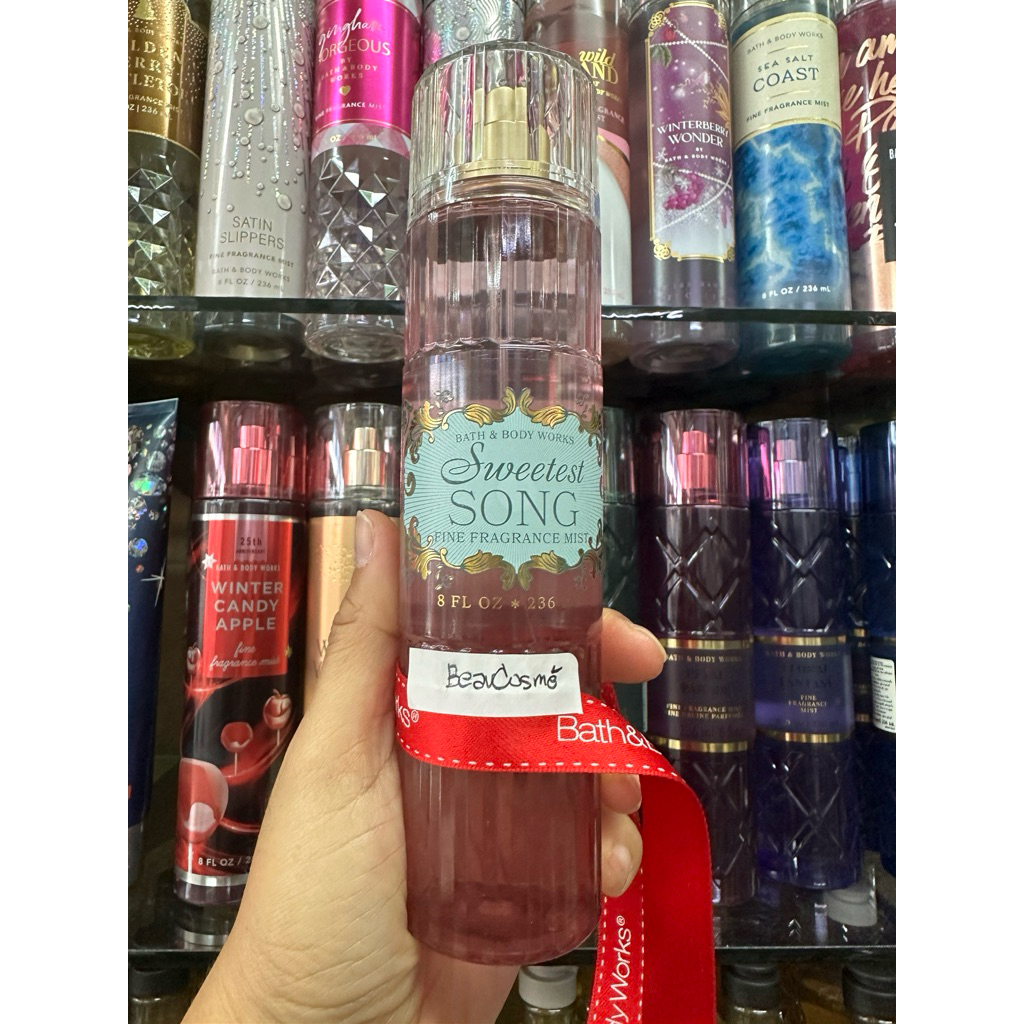 Bath & BodyWorks Sweetest Song _ กลิ่นหอมหวาน สดใส Frangance Mist บอดี้สเปรย์ 236 ml